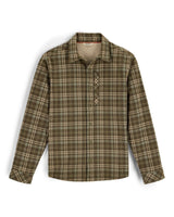 Simms M's Coldweather Shacket Schooner Plaid: Loden / L Sportswear