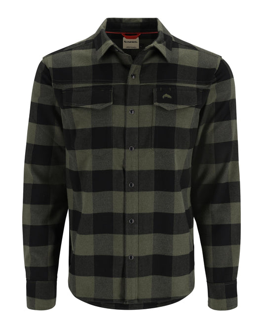 Simms M's Gallatin Flannel Fishing Shirt Clothing