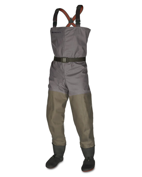 Simms M's SecondWind Upcycle Stockingfoot Wader Dark Stone / XS 7-8 Waders