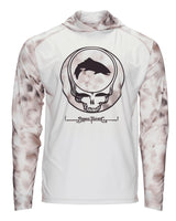 Simms M's SolarTech Hoody - Grateful Dead Series Steal Your Face - Cloud / XXL Clothing