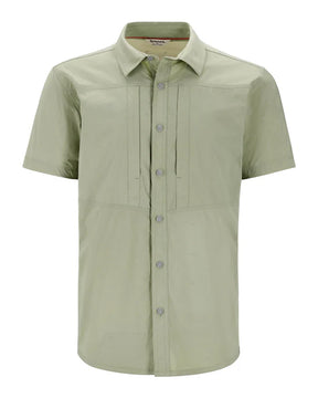 Simms M's Stone Cold SS Shirt Fishtail Pine / S Clothing