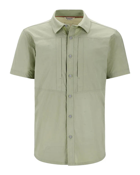 Simms M's Stone Cold SS Shirt Fishtail Pine / S Clothing