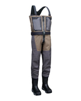 Simms Men's G3Z Pro Guide Bootfoot Waders - Rubber Sole Dark Elkhorn / S 8 Waders