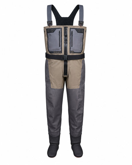 Simms Men's G3Z Pro Guide Stockingfoot Waders Dark Elkhorn / S 8-9 Waders