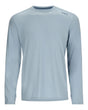 Simms Solarflex Crew Neck Steel Blue Heather / M Clothing