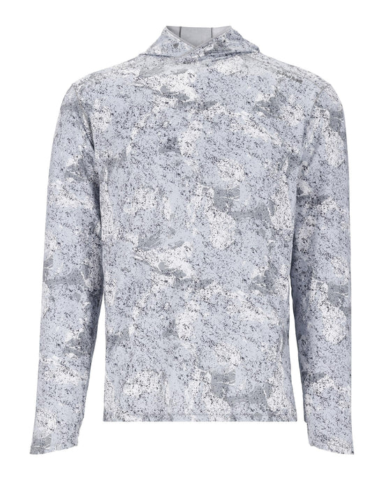 Simms Solarflex Hoody Back Eddy White / S Clothing