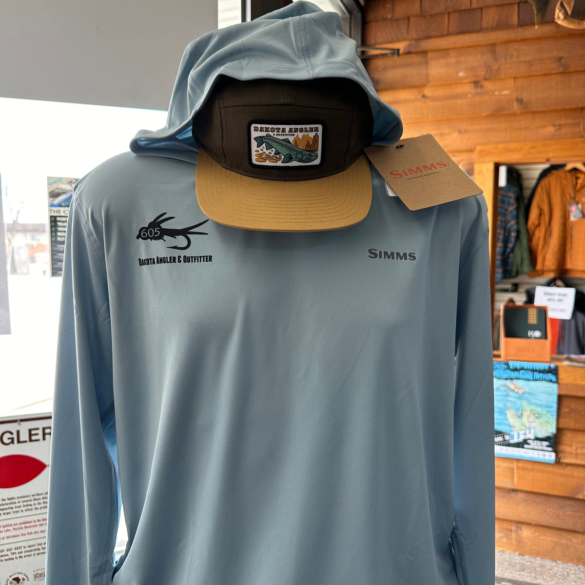 Sweat à capuche Simms Fishing Solarflex grand rouge rouillé Sweat à capuche Simms Fishing Solarflex grand rouge rouillé