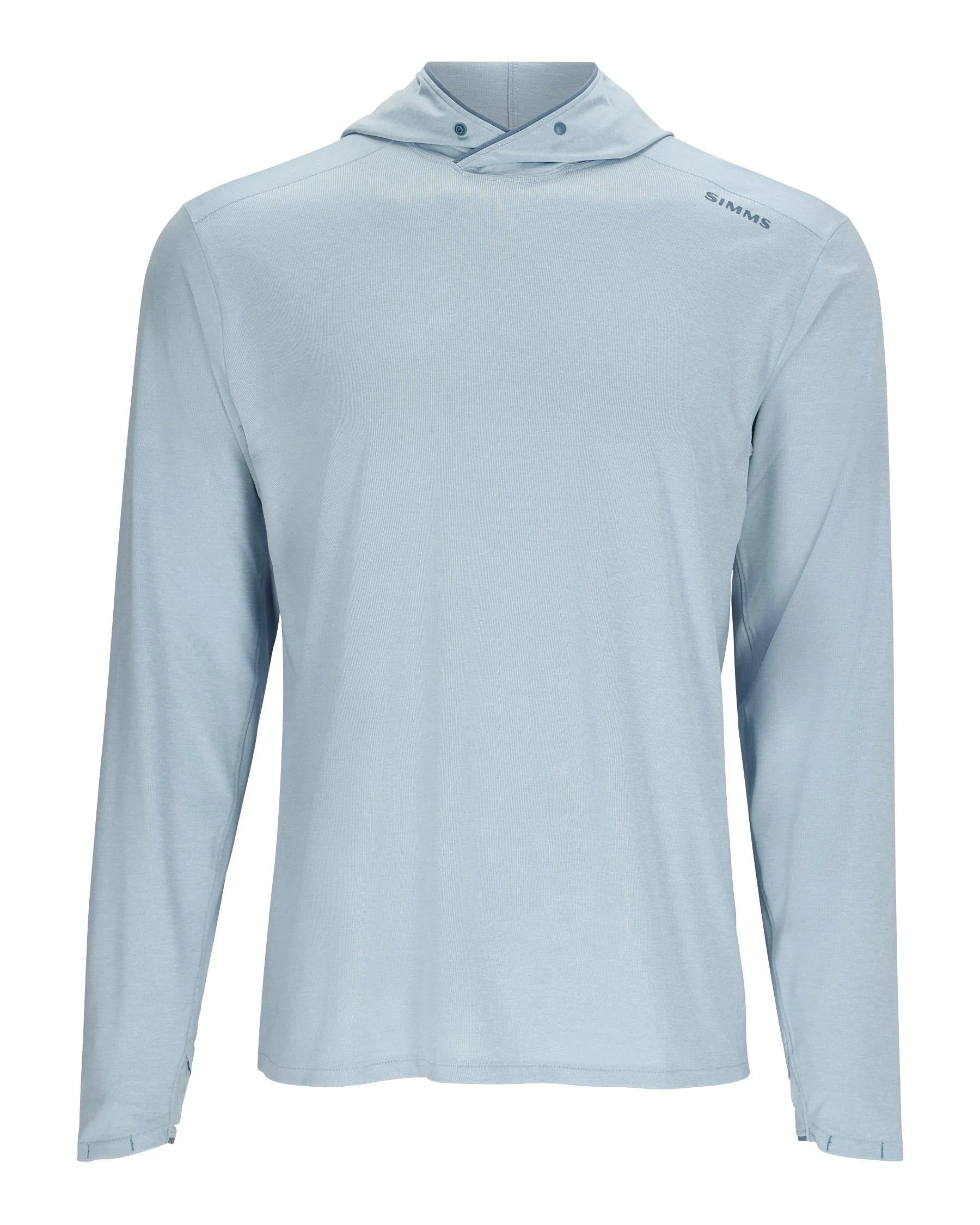 Simms Solarflex Hoody Steel Blue Heather / M Clothing