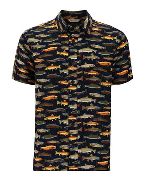 Simms Tailout Fishing Shirt -Short Sleeve Natural / M Clothing