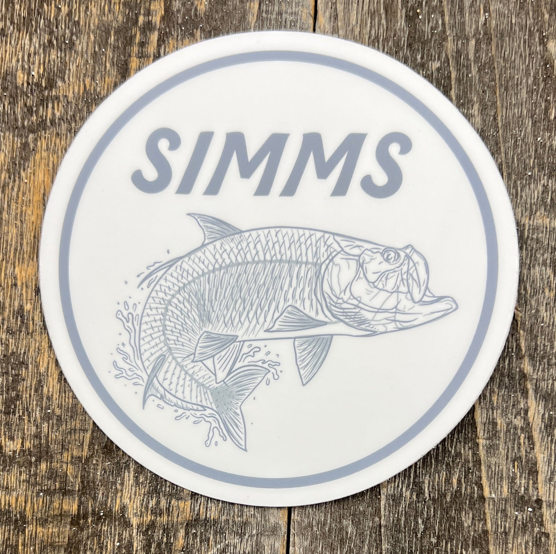 Simms Tarpon Bones Sticker Stickers