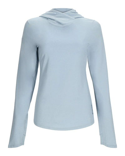 Simms W's Solarflex Hoody Steel Blue Heather / S Clothing