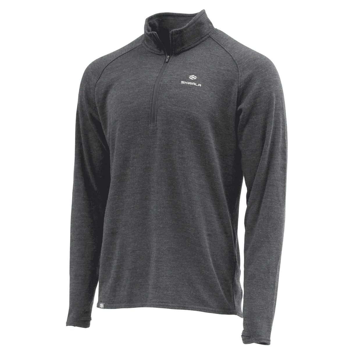 Skwala Thermo 250 Zip T Dark Heather Gray / M Clothing