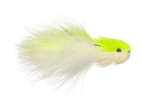 Sobota's Swimmin' Jimmy Chartreuse/White / 4 Streamers