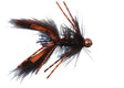 Solitude Mud Bug Fly Orange / 6 Warmwater Flies
