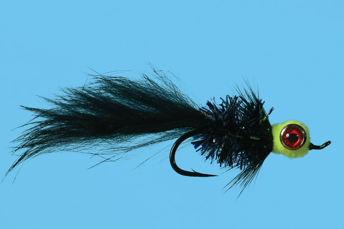 Solitude Starlight Leech Black / 2 Flies