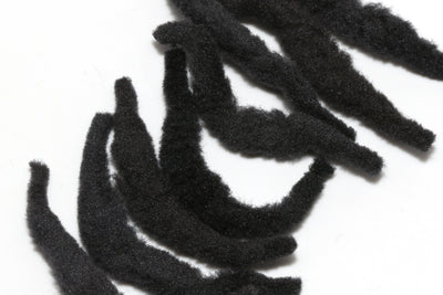 Spawn Polliwog Tails Black #11 Chenilles, Body Materials