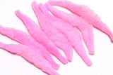 Spawn Polliwog Tails Flourescent Pink #138 Chenilles, Body Materials