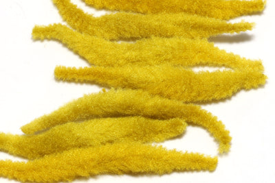 Spawn Polliwog Tails Yellow #383 Chenilles, Body Materials