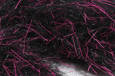 Spawn UV Simi Seal Dubbing Black / UV Pink #11 Dubbing