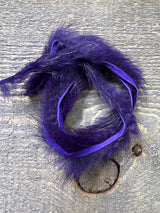 Spent Fly Fishing 3/32" Leech Cut Squirrel Strips Purple Squirrel Hair