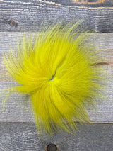 Spent Fly Fishing Arctic Fox Tail Ring Yellow Fox Fur