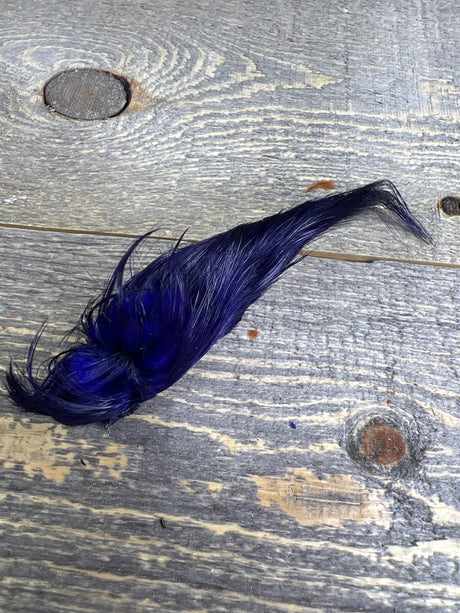 Spent Fly Fishing Dyed Golden Pheasant Crest Purple Pheasant Feathers