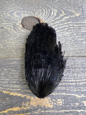Spent Fly Fishing Dyed Golden Pheasant Tippets Black Pheasant Feathers