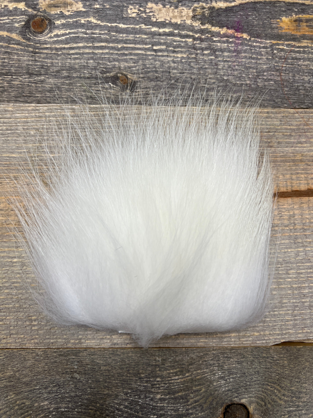 Spent Fly Fishing Finn Raccoon Large White Misc. Hair & Fur