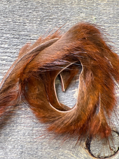 Spent Fly Fishing Muskrat Zirdle Strips Brown Misc. Hair & Fur