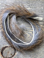 Spent Fly Fishing Muskrat Zirdle Strips Natural Misc. Hair & Fur