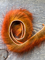 Spent Fly Fishing Muskrat Zirdle Strips Orange Misc. Hair & Fur