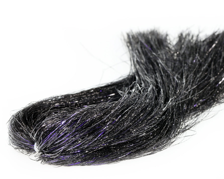 Sybai Sparkle Supreme Hair Black Flash, Wing Materials