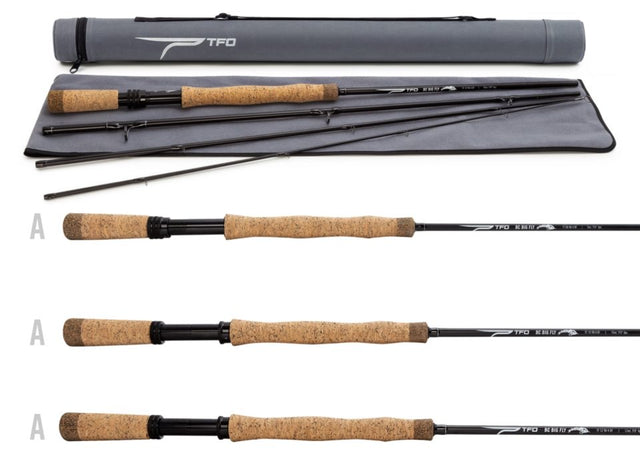 TFO BC Big Fly Rod - 4 Piece 8 wt. 9'0" 4 pc. Fly Rod