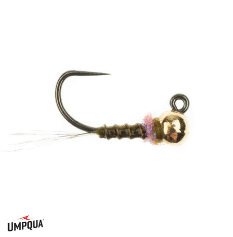 Thread Frenchie Jig- Egan's Olive / 12 Trout Flies