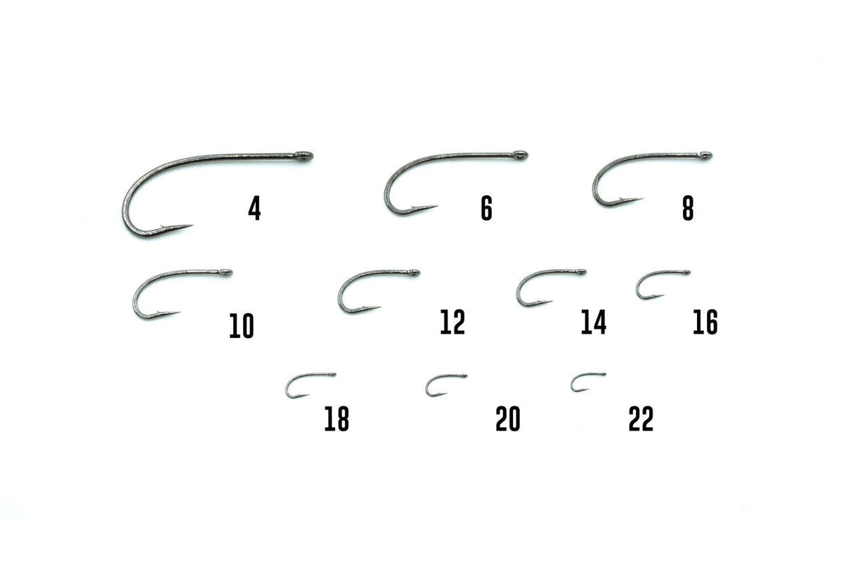 Tiemco TMC 201H-BN Hook 25 Pack Hooks