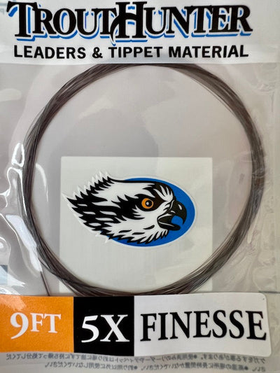 TroutHunter 9' Finesse Leader 5x Leaders & Tippet