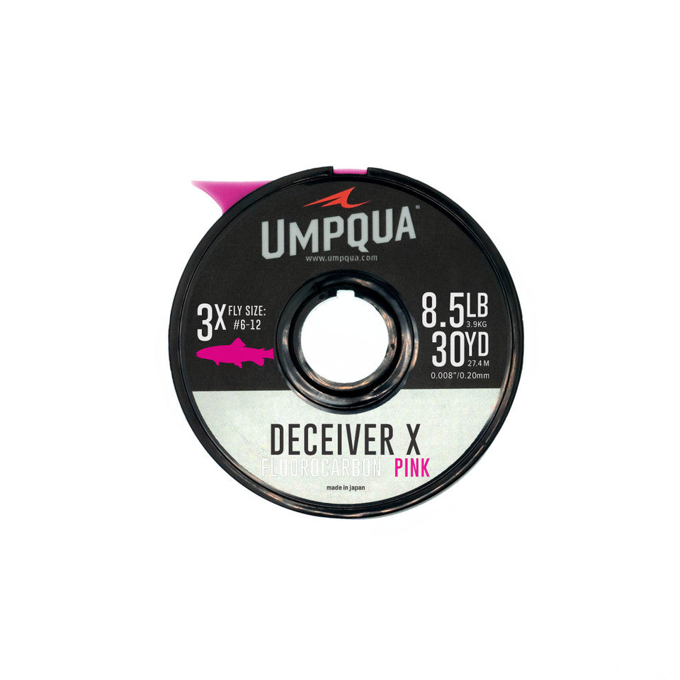 Umpqua Deceiver X Fluoro Tippet Pink - 30yd Tippet