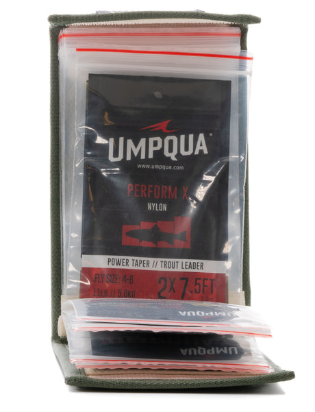 Umpqua Northfork Leader Wallet Pine Fly Fishing Accessories
