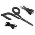 Umpqua Rivergrip PS  6" Open Clamp, Big Nip, Lanyard Combo Black Fly Fishing Accessories