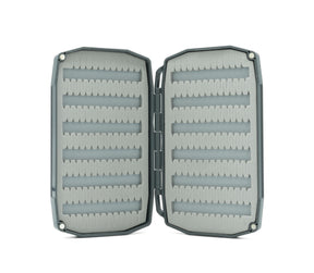 Umpqua UPG Foam Essential Mini Double Fly Box Dark Gray Fly Box