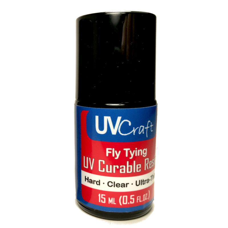 UV Craft Clear Ultra-Thin UV Resin - .5 fl.oz. Brush Bottle Cements, Glue, Epoxy