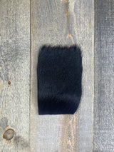 Varner's Big Bug Deer Hair 3" x 4" Patch - Late Season Grade #1 Black Deer Hair