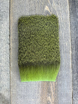 Varner's Big Bug Deer Hair 3" x 4" Patch - Late Season Grade #1 Chartreuse Deer Hair