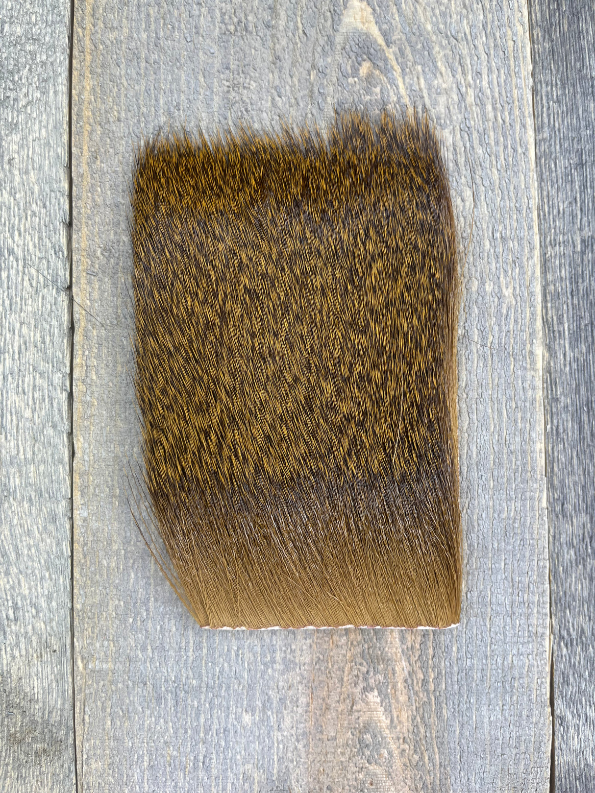 Varner's Big Bug Deer Hair 3" x 4" Patch - Late Season Grade #1 Copper Deer Hair