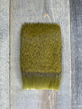 Varner's Big Bug Deer Hair 3" x 4" Patch - Late Season Grade #1 Dark Olive Deer Hair