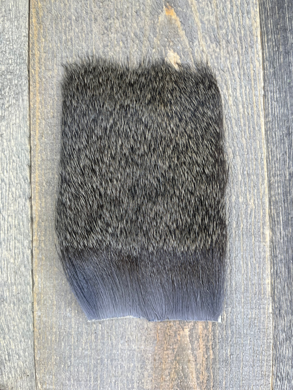 Varner's Big Bug Deer Hair 3" x 4" Patch - Late Season Grade #1 Gray Deer Hair