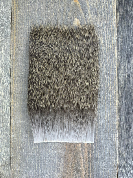 Varner's Big Bug Deer Hair 3" x 4" Patch - Late Season Grade #1 Natural Deer Hair