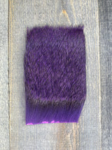 Varner's Big Bug Deer Hair 3" x 4" Patch - Late Season Grade #1 Purple Deer Hair