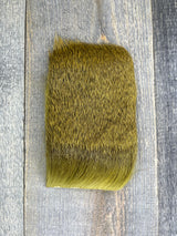 Varner's Big Bug Deer Hair 3" x 4" Patch - Late Season Grade #1 Sculpin Olive Deer Hair