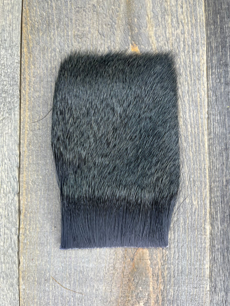 Varner's Big Bug Deer Hair 3" x 4" Patch - Late Season Grade #2 Charcoal Gray Deer Hair